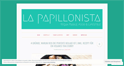 Desktop Screenshot of lapapillonista.com